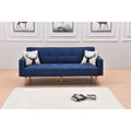Moderní nastavitelná 3-polohová rozkládací pohovka/futon