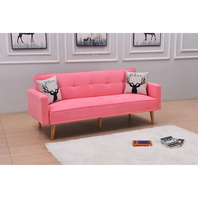 Moderní nastavitelná 3-polohová rozkládací pohovka/futon