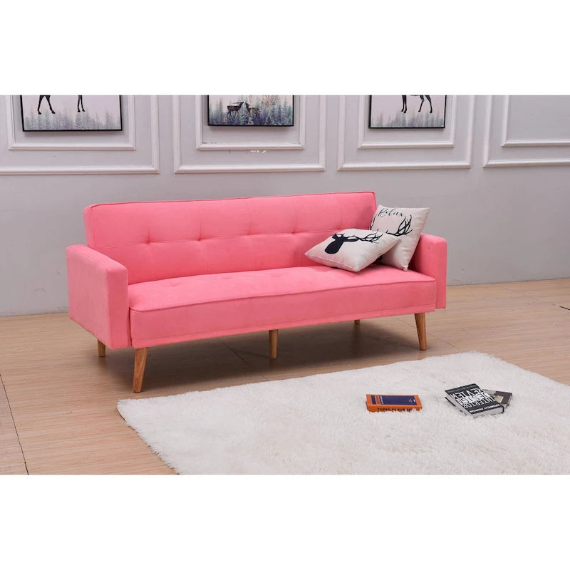 Moderní nastavitelná 3-polohová rozkládací pohovka/futon