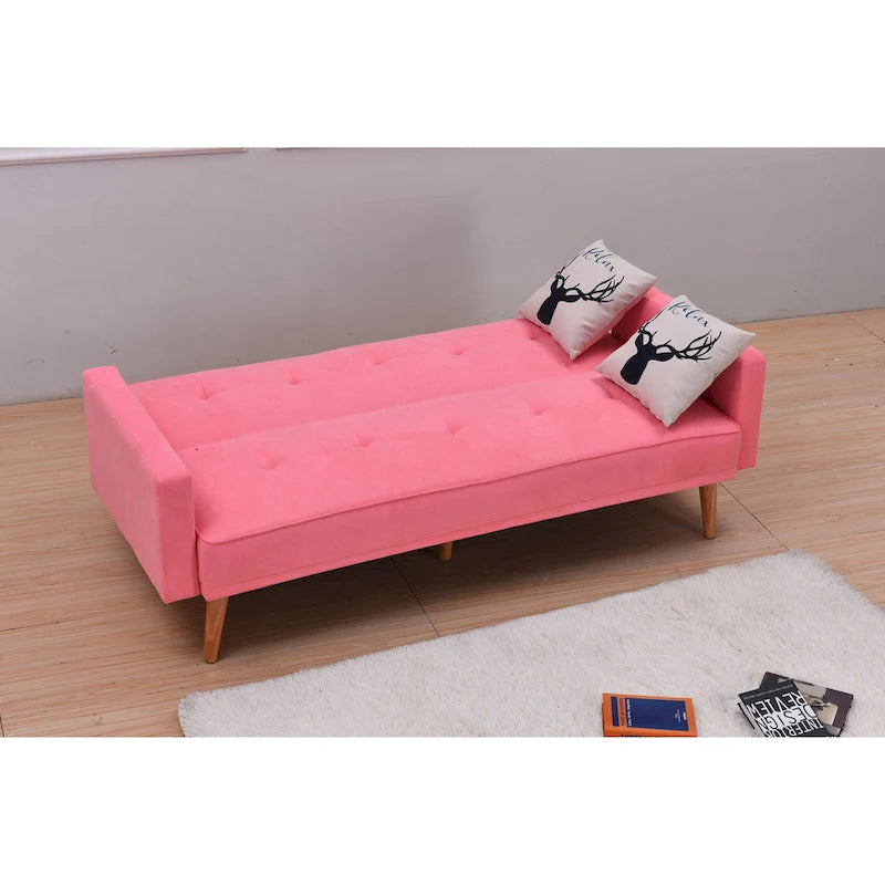 Moderní nastavitelná 3-polohová rozkládací pohovka/futon