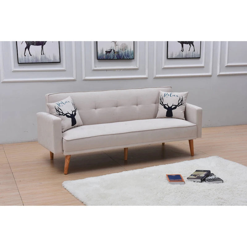 Moderní nastavitelná 3-polohová rozkládací pohovka/futon