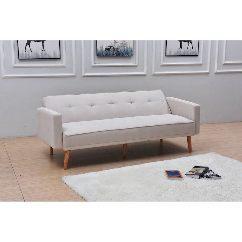 Moderní nastavitelná 3-polohová rozkládací pohovka/futon