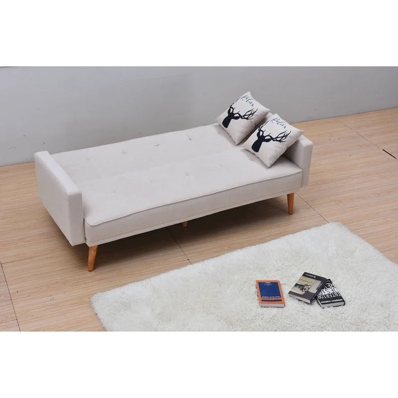 Moderní nastavitelná 3-polohová rozkládací pohovka/futon