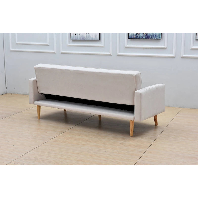 Moderní nastavitelná 3-polohová rozkládací pohovka/futon