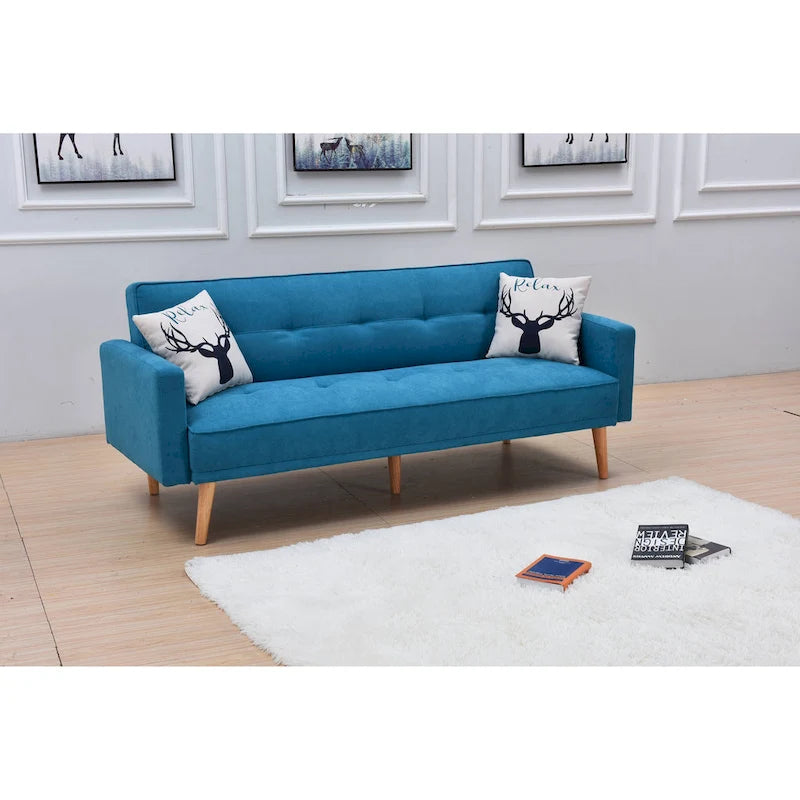 Moderní nastavitelná 3-polohová rozkládací pohovka/futon