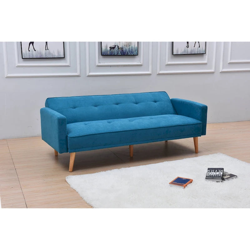 Moderní nastavitelná 3-polohová rozkládací pohovka/futon