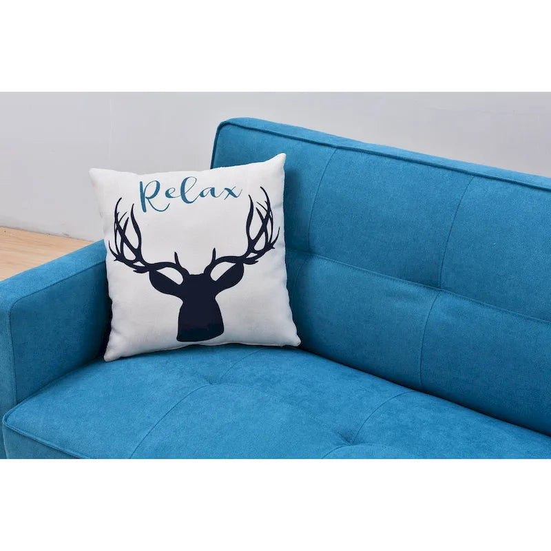 Moderní nastavitelná 3-polohová rozkládací pohovka/futon