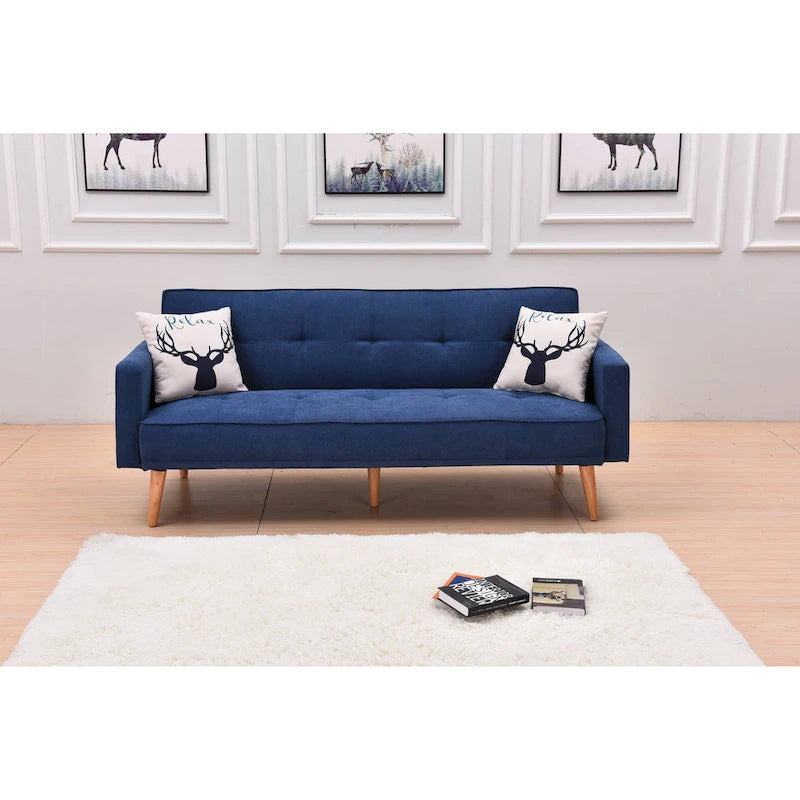 Moderní nastavitelná 3-polohová rozkládací pohovka/futon