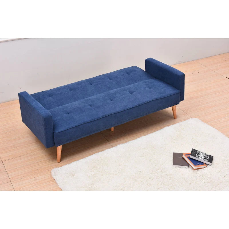 Moderní nastavitelná 3-polohová rozkládací pohovka/futon