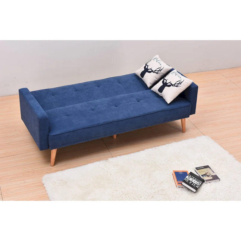 Moderní nastavitelná 3-polohová rozkládací pohovka/futon