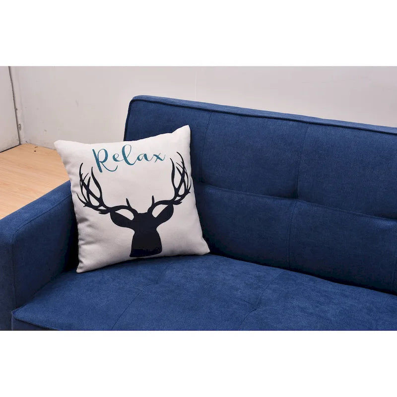 Moderní nastavitelná 3-polohová rozkládací pohovka/futon