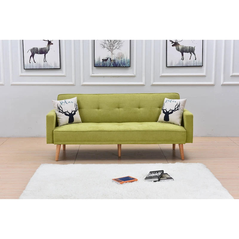 Moderní nastavitelná 3-polohová rozkládací pohovka/futon