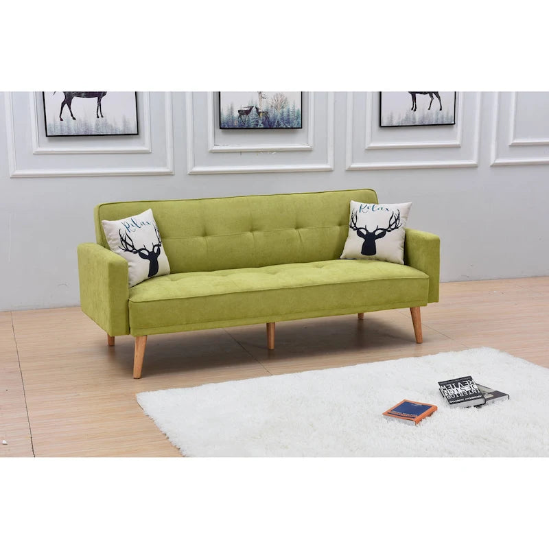 Moderní nastavitelná 3-polohová rozkládací pohovka/futon