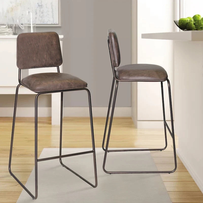Barová stolička ve stylu poloviny 20. století, komerční kvalita