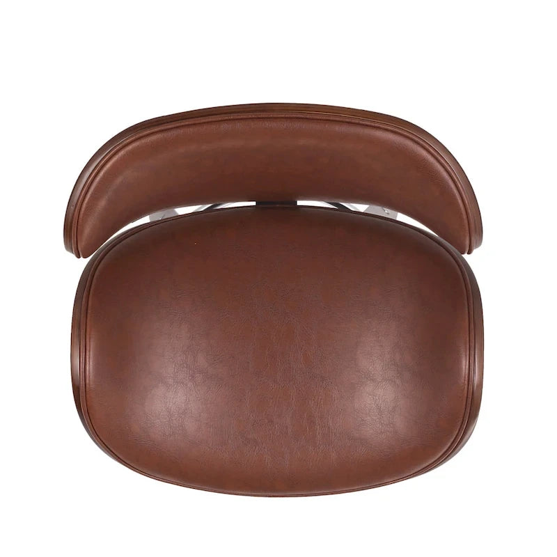 Indoor Upholstered Swivel Barstool