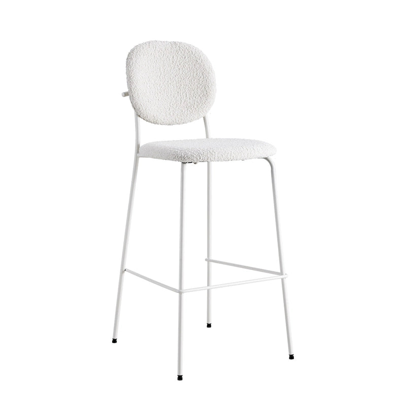 Boucle Bar Height Stools (Set of 2)
