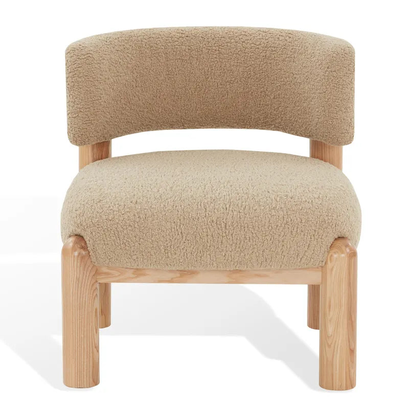 Faux Shearling Accent Chair