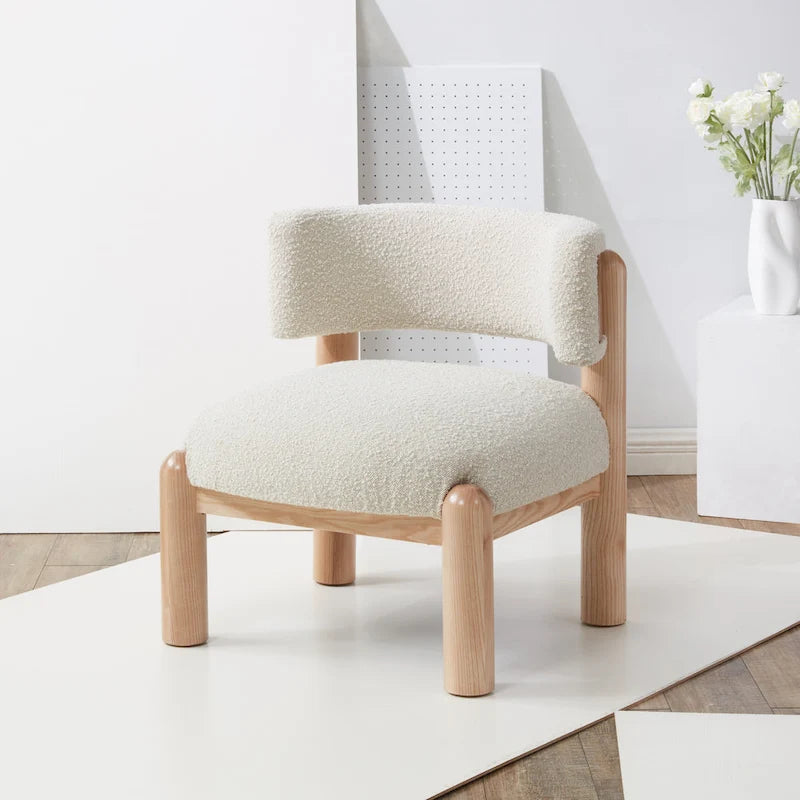 Faux Shearling Accent Chair
